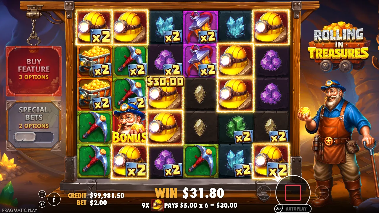 Rolling in Treasures
