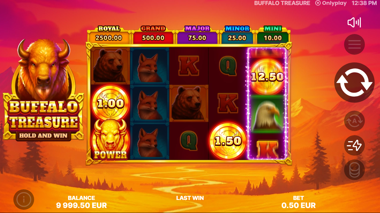 Buffalo Treasure: Hold&Win