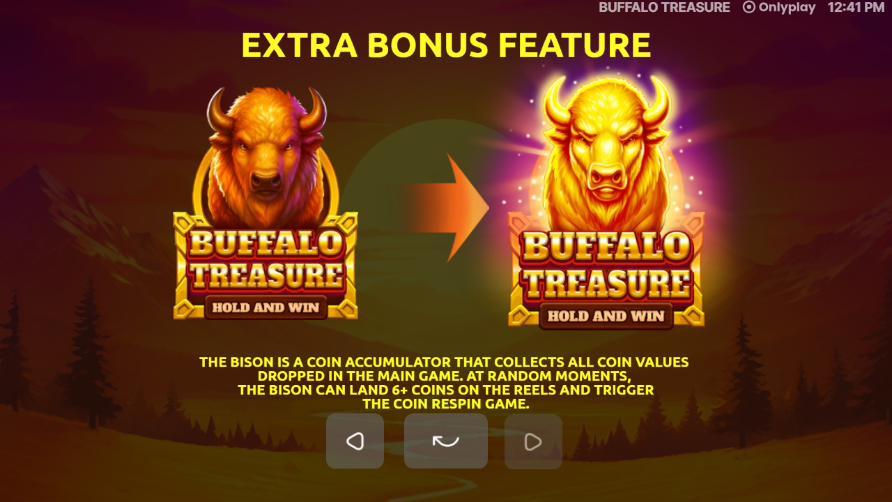 Buffalo Treasure: Hold&Win
