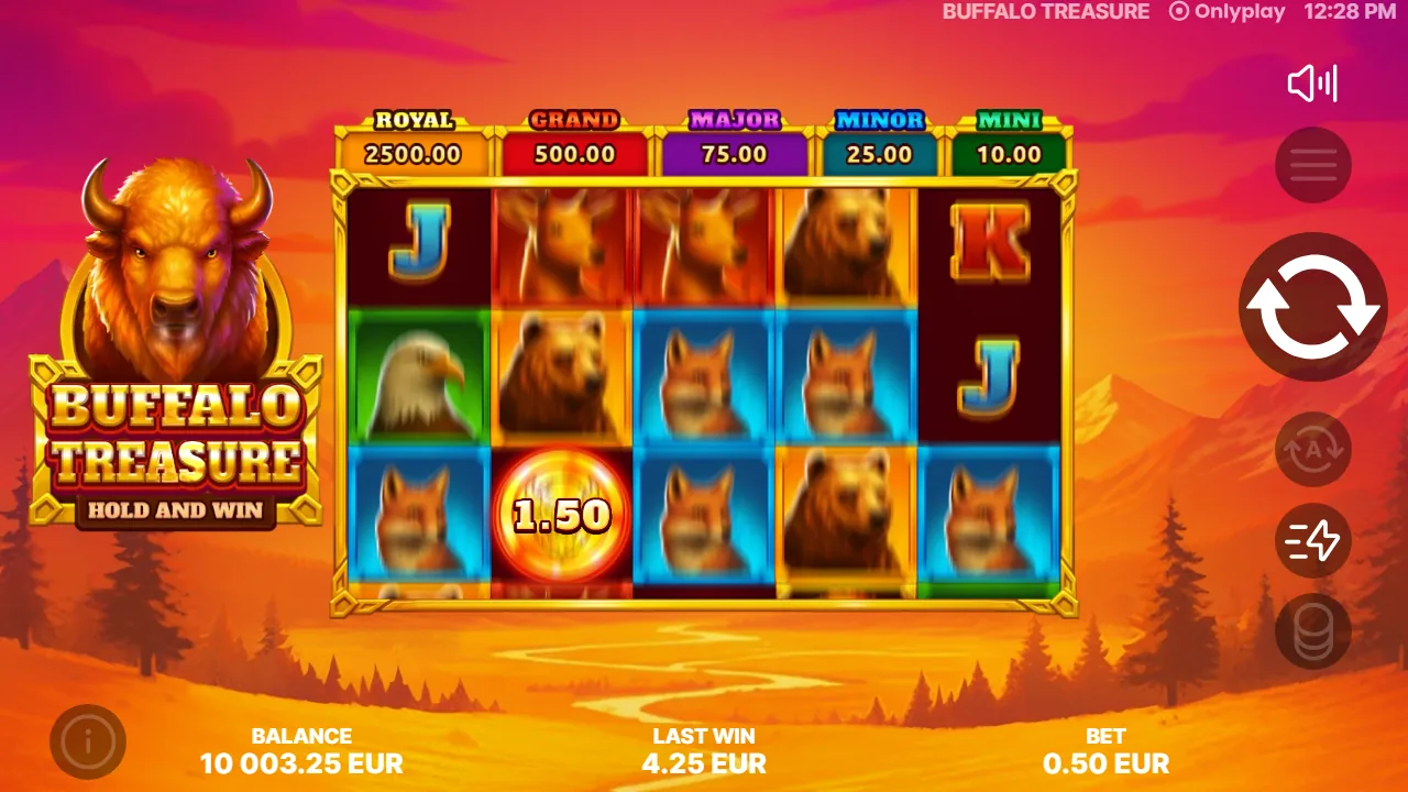 Buffalo Treasure: Hold&Win