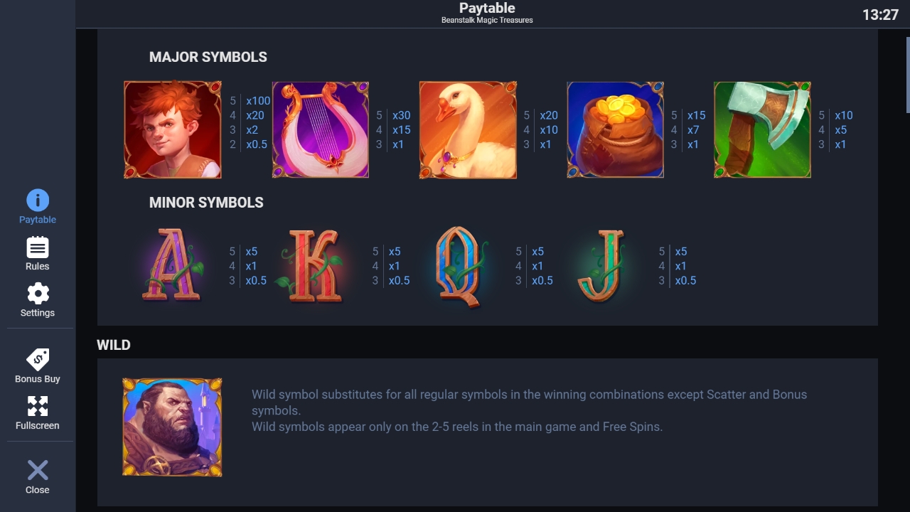 Beanstalk Magic Treasures