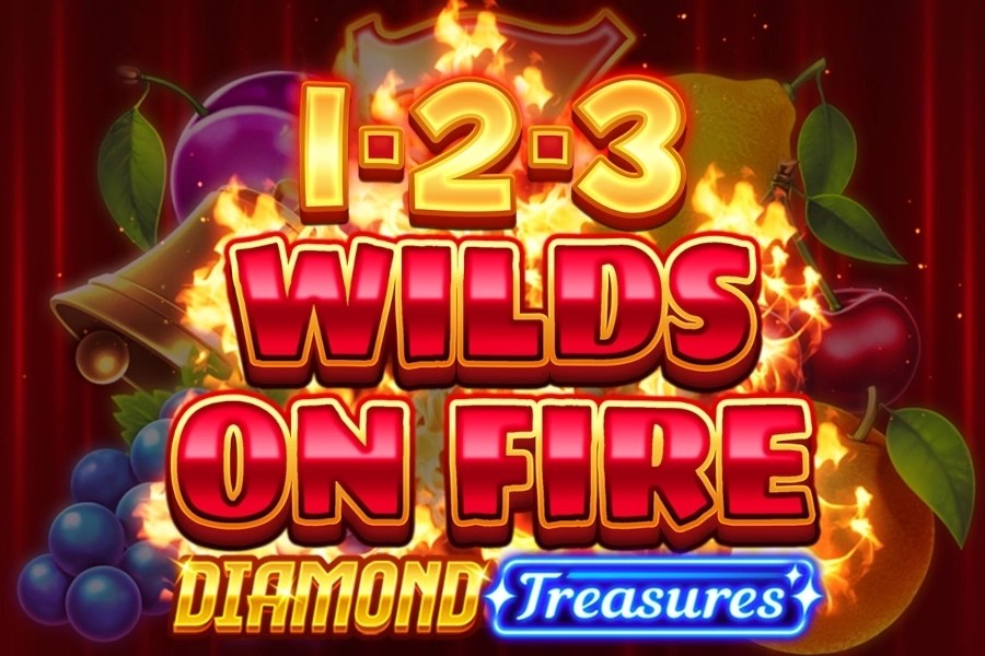 1-2-3 Wilds on Fire Diamond Treasures